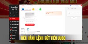 Thực hiện lệnh rút tiền UU88